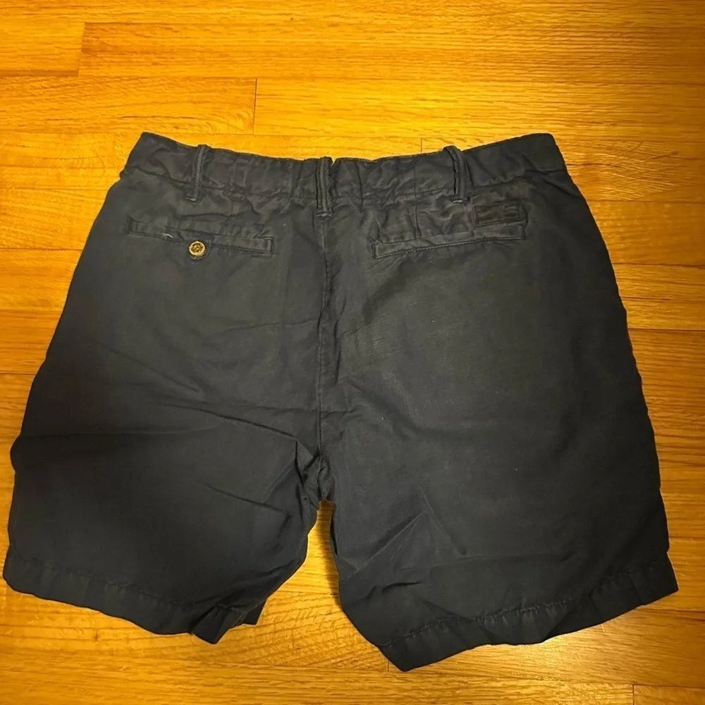 Polo Ralph Lauren Shorts Mens 31 blue Straight Fit Chino(b2